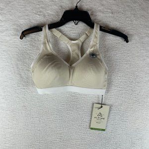 Alpine Design Sports‎ Bra Women's Sand Polyester High Support Racerback XS 7119